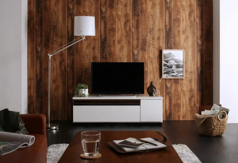 国産完成品デザインテレビボード Willy ウィリー 120cm