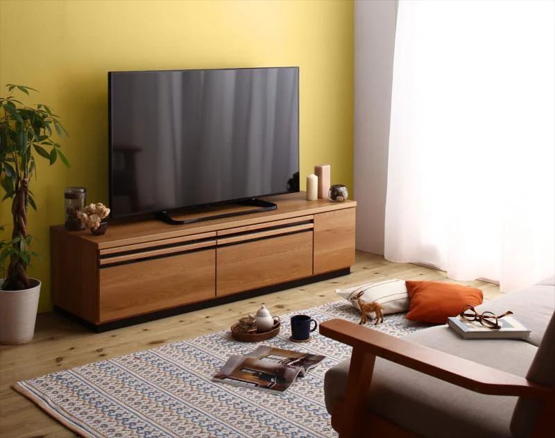 国産完成品デザインテレビボード Willy ウィリー 120cm