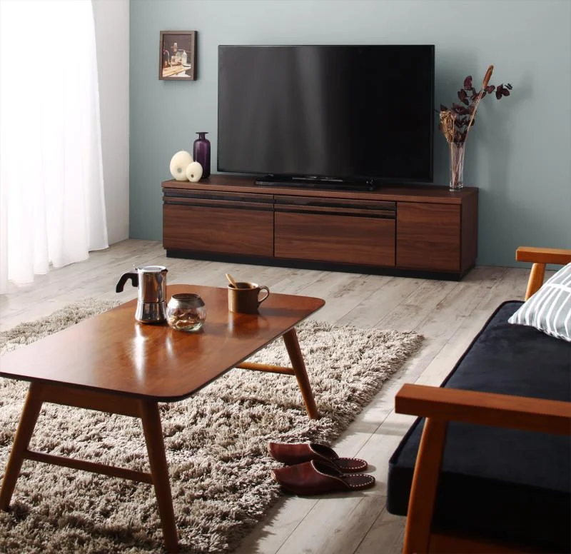 国産完成品デザインテレビボード Willy ウィリー 120cm