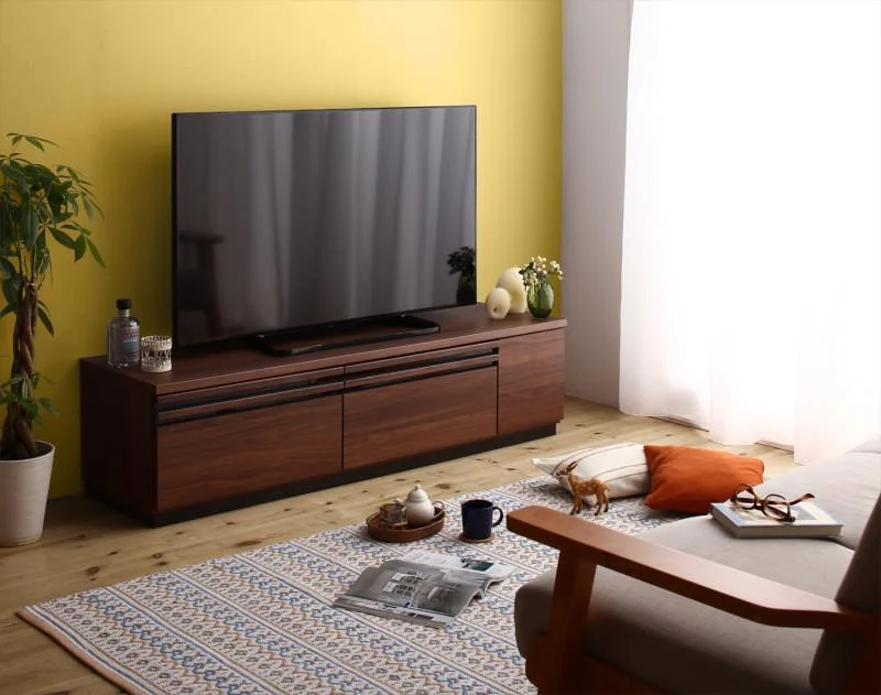 国産完成品デザインテレビボード Willy ウィリー 120cm