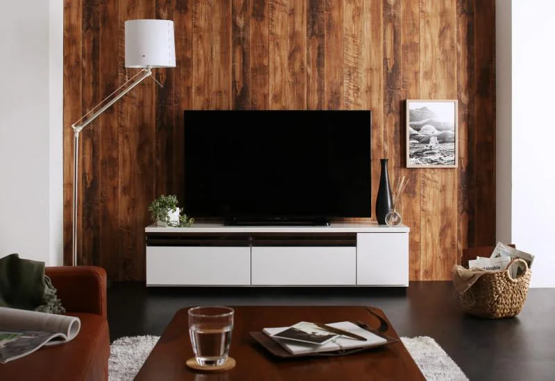 国産完成品デザインテレビボード Willy ウィリー 120cm