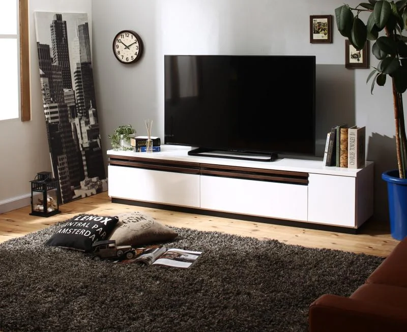 国産完成品デザインテレビボード Willy ウィリー 120cm