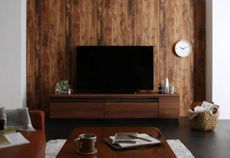 国産完成品デザインテレビボード Willy ウィリー 120cm