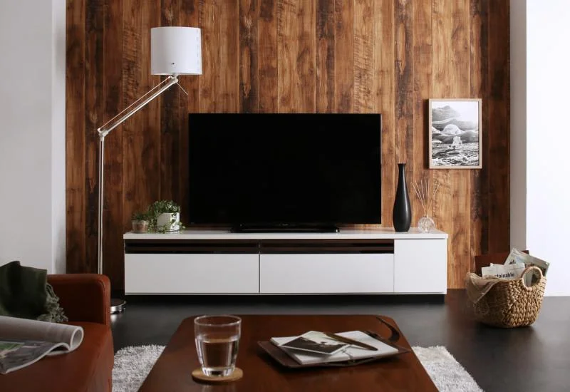 国産完成品デザインテレビボード Willy ウィリー 120cm