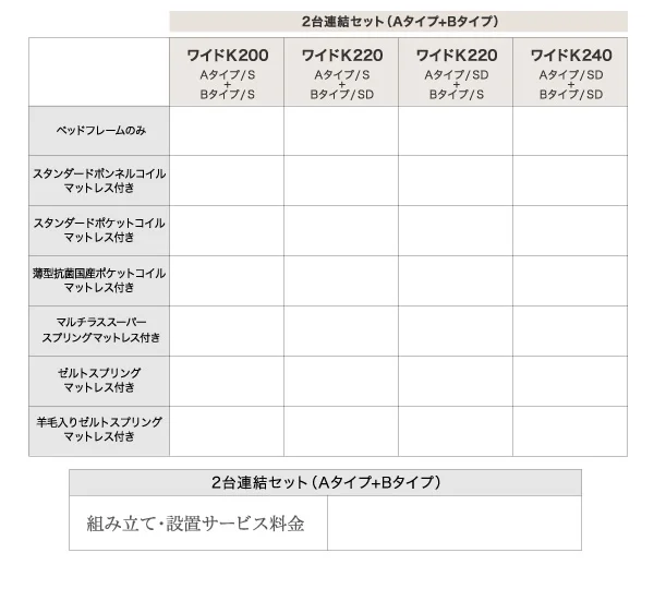 お客様組立 連結 棚・コンセント付収納ベッド Ernesti エルネスティ ベッドフレームのみ Aタイプ シングル