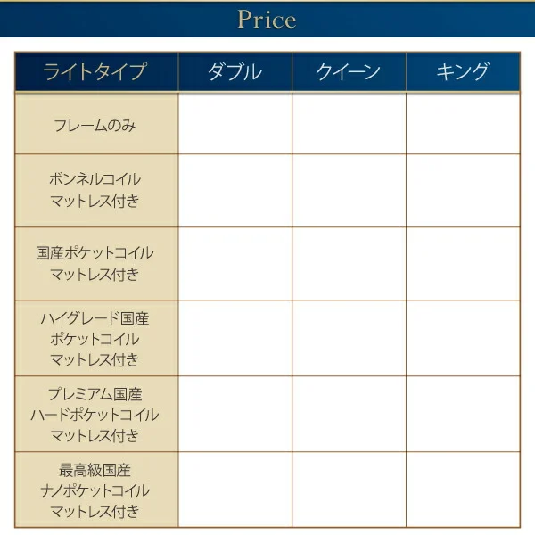 高級アルダー材ワイドサイズデザイン収納ベッド Hrymr フリュム ベッドフレームのみ ライトタイプ ダブル