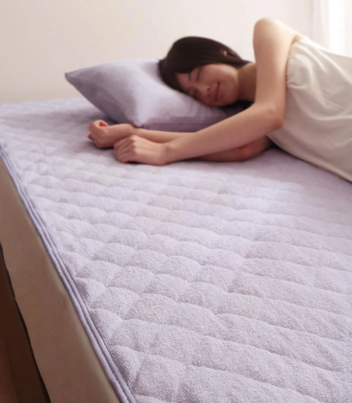10色から選べるショート丈専用 ザブザブ洗えて気持ちいい コットンタオルのパッド・シーツ