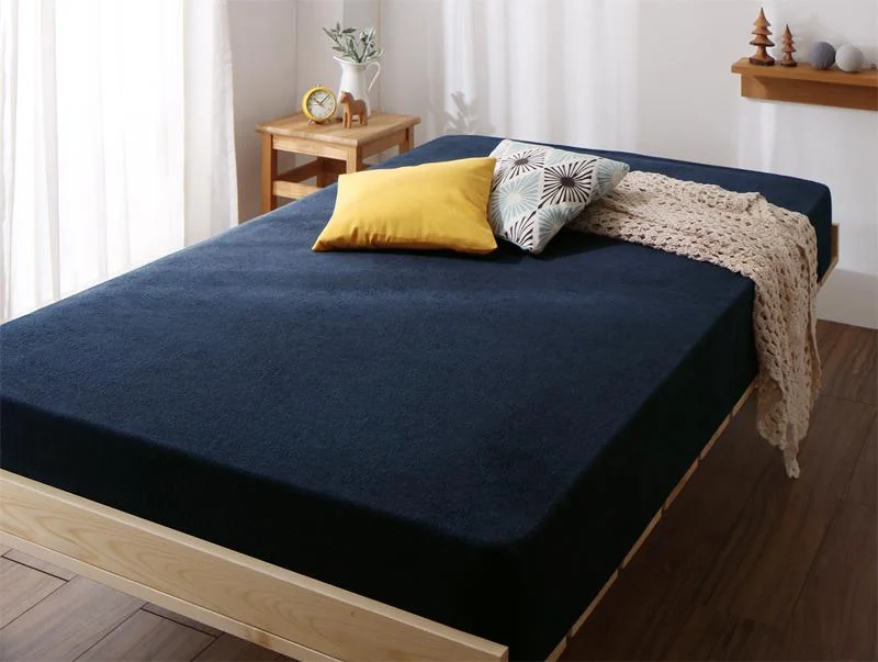 10色から選べるショート丈専用 ザブザブ洗えて気持ちいい コットンタオルのパッド・シーツ