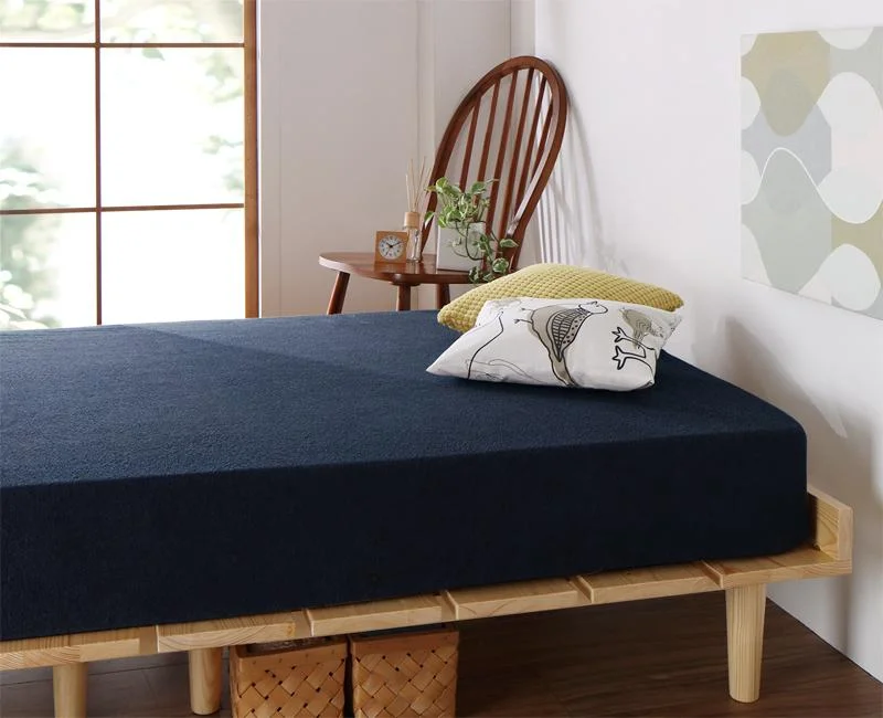 10色から選べるショート丈専用 ザブザブ洗えて気持ちいい コットンタオルのパッド・シーツ