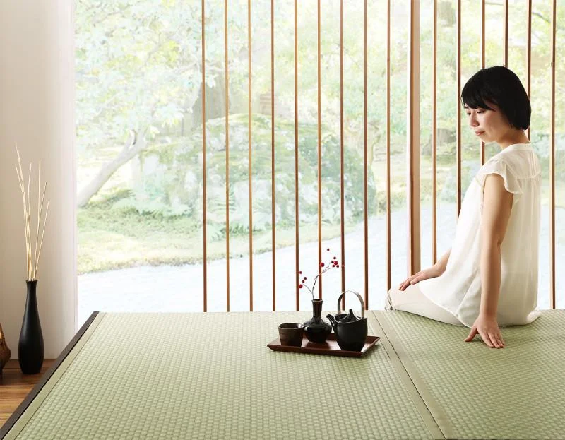 お客様組立 布団が収納できる・美草・小上がり畳連結ベッド ベッドフレームのみ シングル