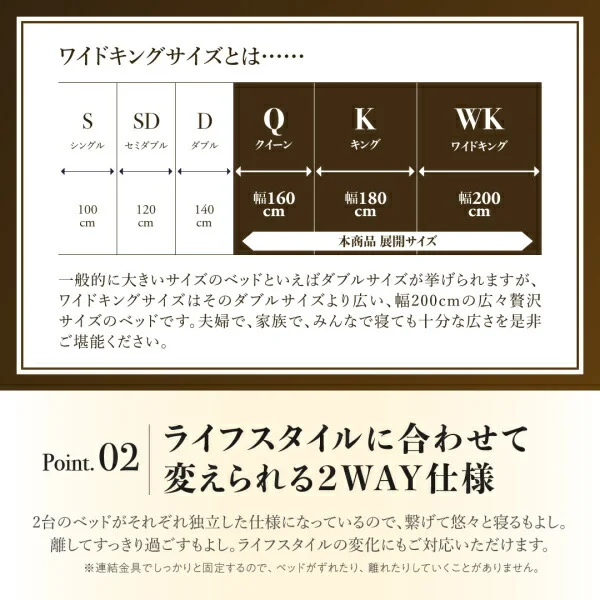お客様組立 棚・コンセント付国産大型サイズ跳ね上げ収納ベッド Landelutz ランデルッツ ベッドフレームのみ 縦開き クイーン(SS×2)