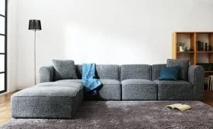 ワイドローソファ  Lowel ローウェル ソファ＆オットマンセット スタンダード肘 2P