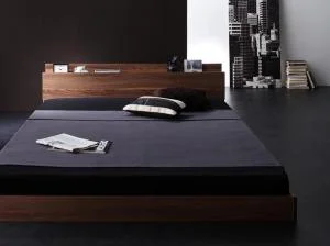 新生活おすすめの10億円売れたフロアベッドシリーズ ベッドフレームのみ ヘッドレス シングル