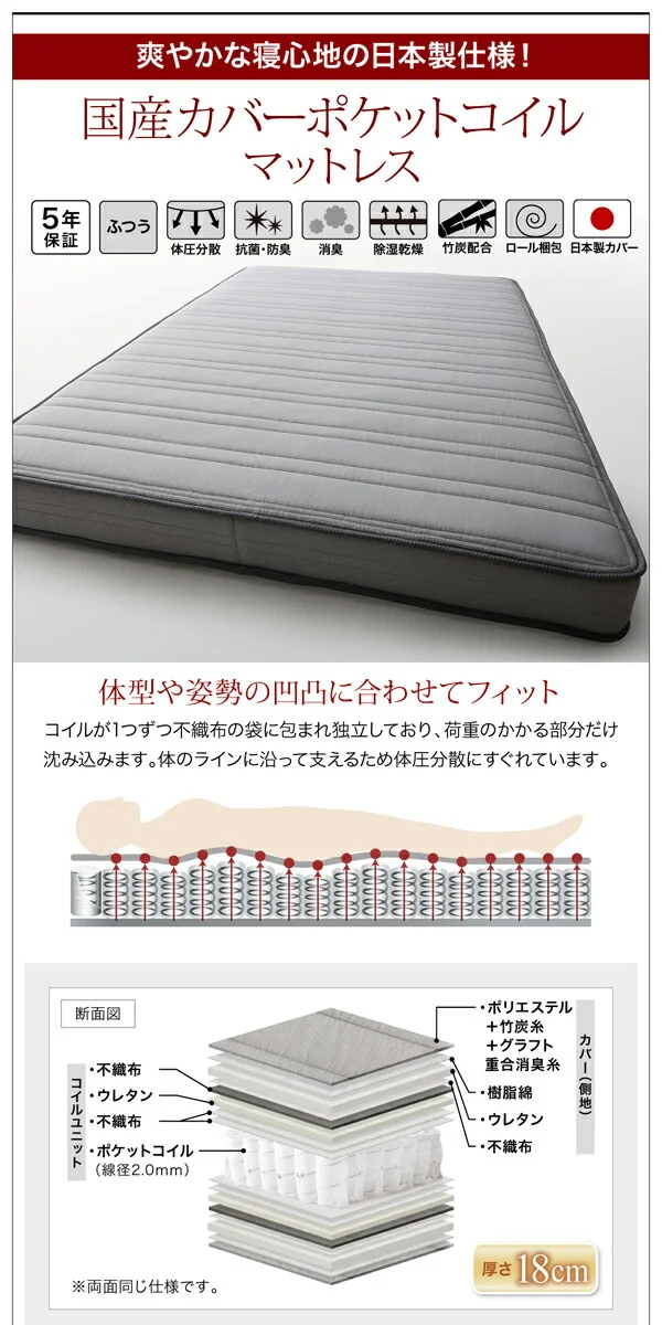 高級感のある　モダンデザインレザーフロアベッド GIRA SENCE ギラセンス ベッドフレームのみ シングル