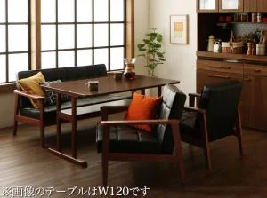 一家団らんのひとときを彩る レトロモダンソファダイニング Easily イーズリー ダイニングソファ