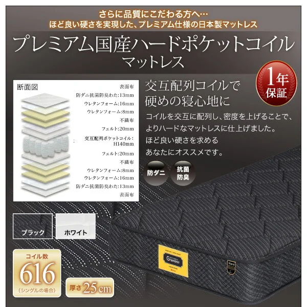 高級ウォルナット材ツインベッド Fidelio フィデリオ ベッドフレームのみ ツイン（S×2）