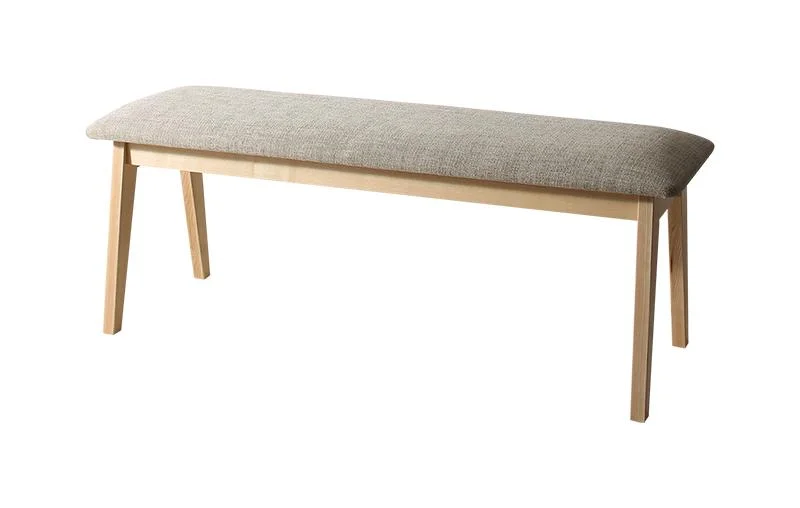 北欧モダンデザインスライド伸縮テーブルダイニング Troyes トロア 4点セット(テーブル+チェア2脚+ベンチ1脚) W135-235