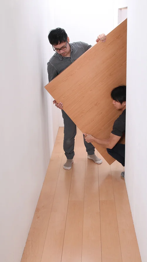 跳ね上げベッド 大容量収納／プロストル2