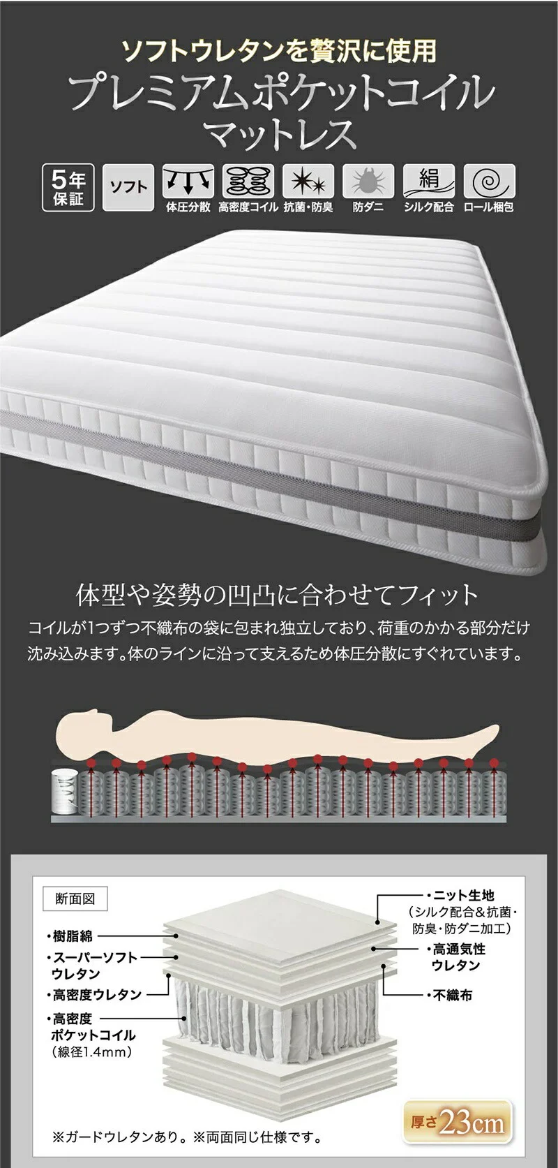 ベッド クイーン キング／ヴェーヒル2 ベッドフレームのみ クイーン(Q×1)