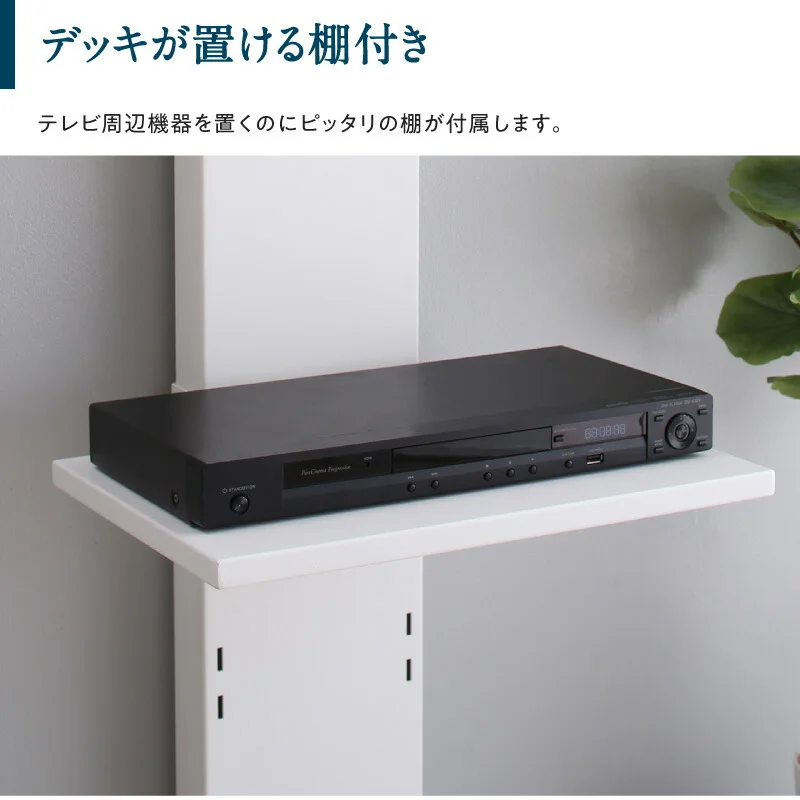 壁掛け風テレビ台 Stand-TV スタンドTV ロータイプ