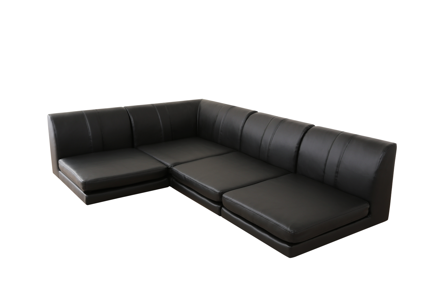 ローソファー コーナー フロアソファー／1902_14 SP floor corner sofa 1P×3+コーナー