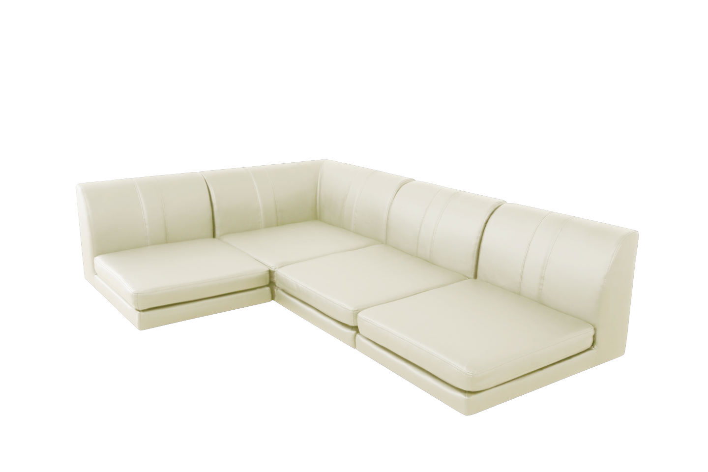ローソファー コーナー フロアソファー／1902_14 SP floor corner sofa 1P×3+コーナー