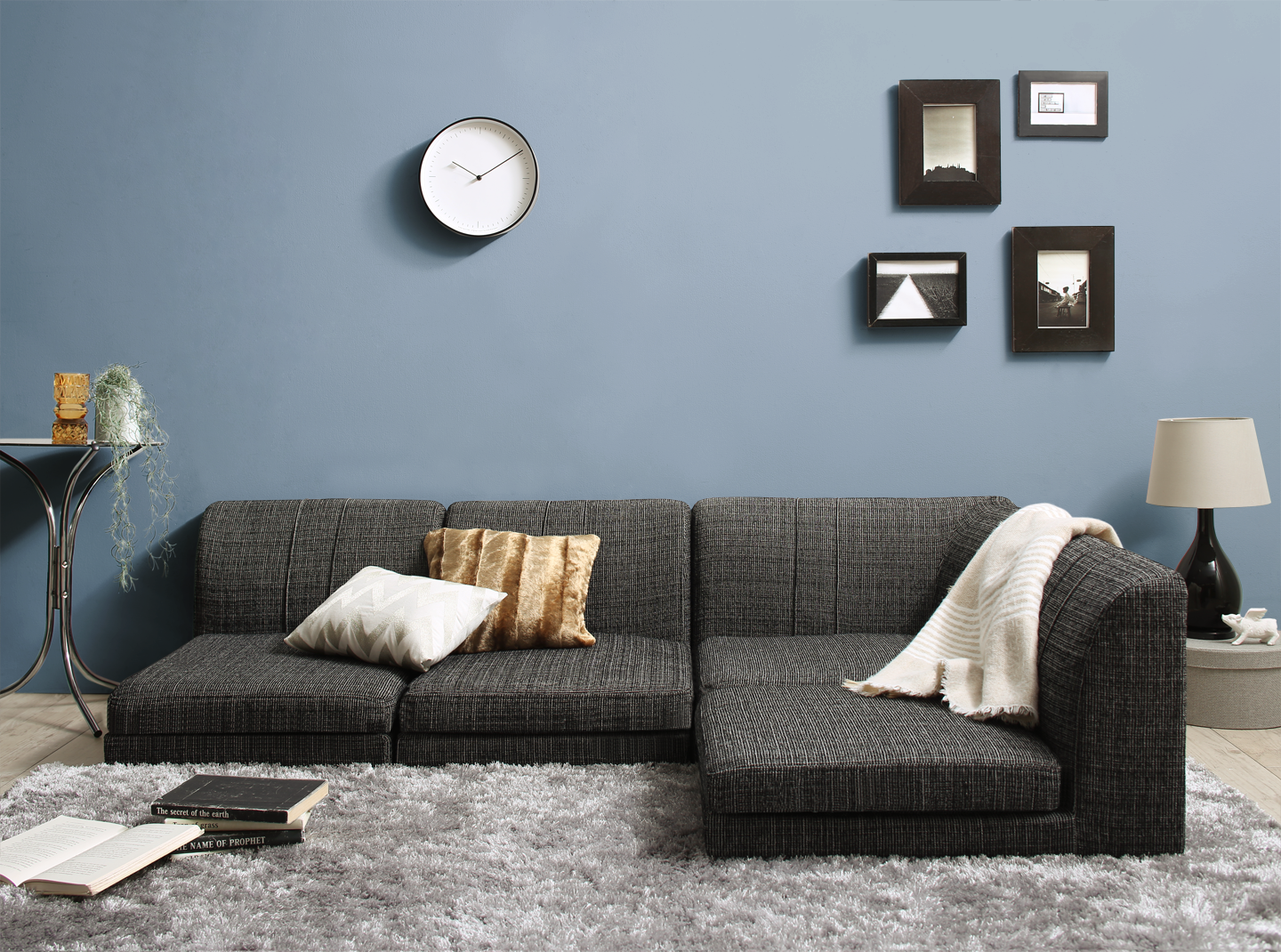 ローソファー コーナー フロアソファー／1902_14 SP floor corner sofa 1P×3+コーナー