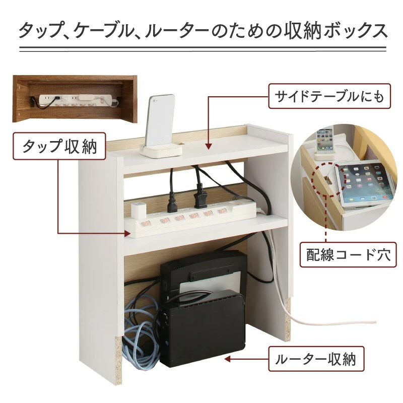 ケーブル・コンセントタップ・ルーター収納_LOW