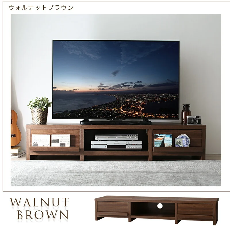 テレビ台 ローボード テレビボード/1904_01 分割ローボード 幅150 高さ28