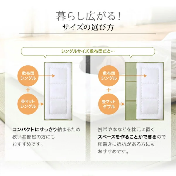 三つ折り畳マット シングル