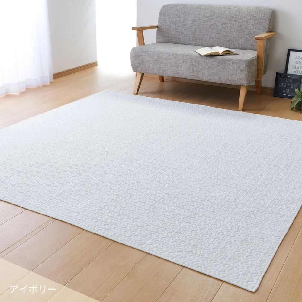 綿100％のイブルラグマット　デコール 60×100cm