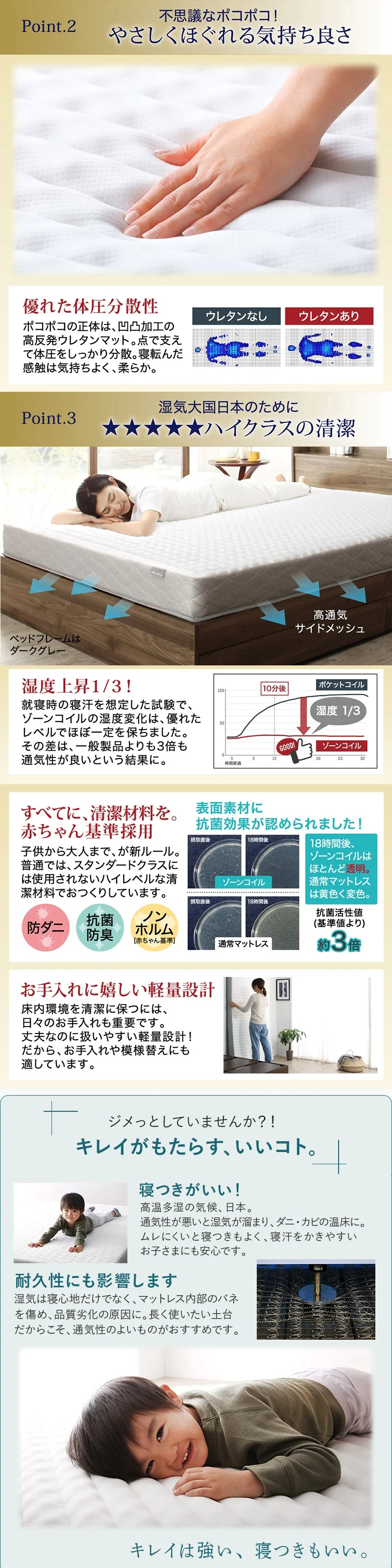 お客様組立/無垢すのこデザインベッド ベッドフレームのみ シングル