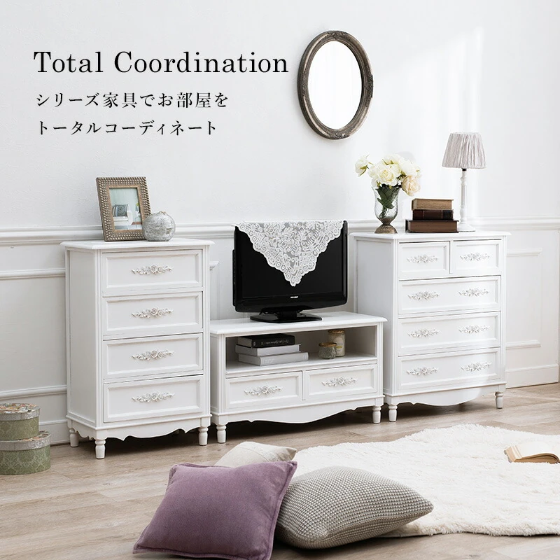 TV台-MTV-浮き彫り 80×33×45cm