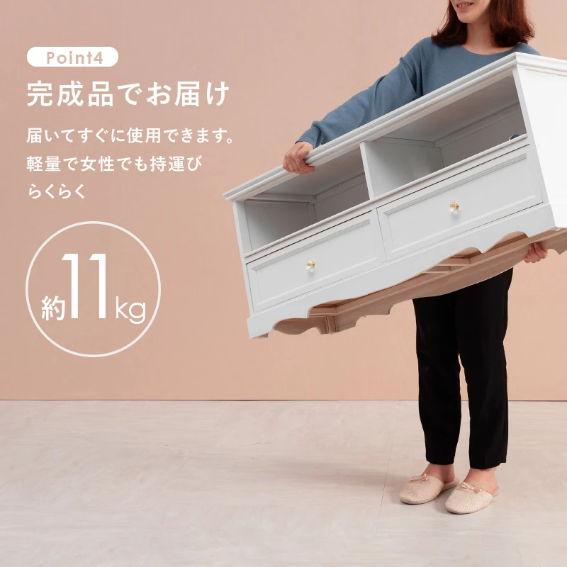 TV台-クラシカル 80×33.5×42cm