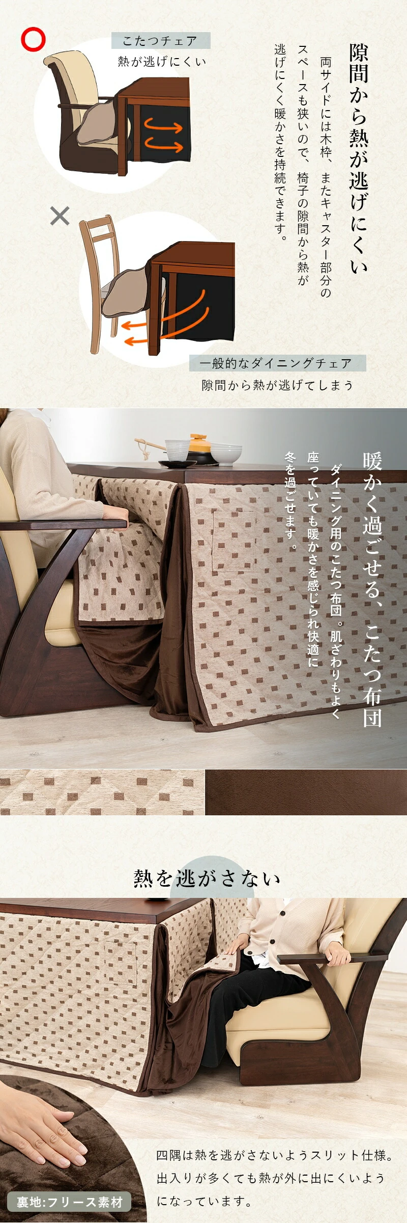 ダイニングコタツ_山城