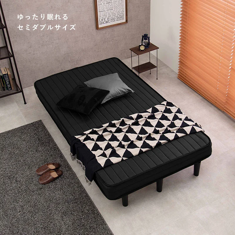 ボンネルコイルマットレスベッド シングル