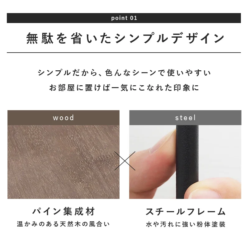 ラック-KR-キャスター 40.5×20×77cm