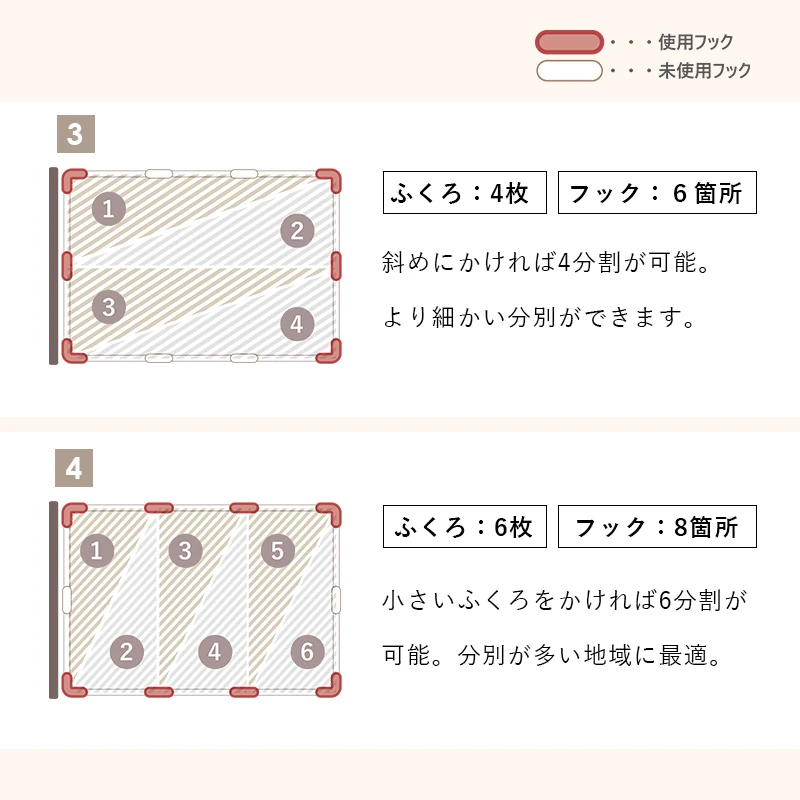 分別ごみ箱ラック-RUD
