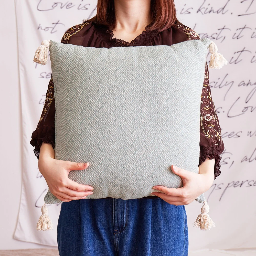 インド綿背あてクッション アルト 45×45cm