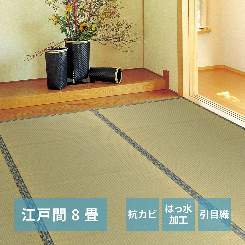 い草カーペット 白馬（はくば） 江戸間 1畳（87×174）
