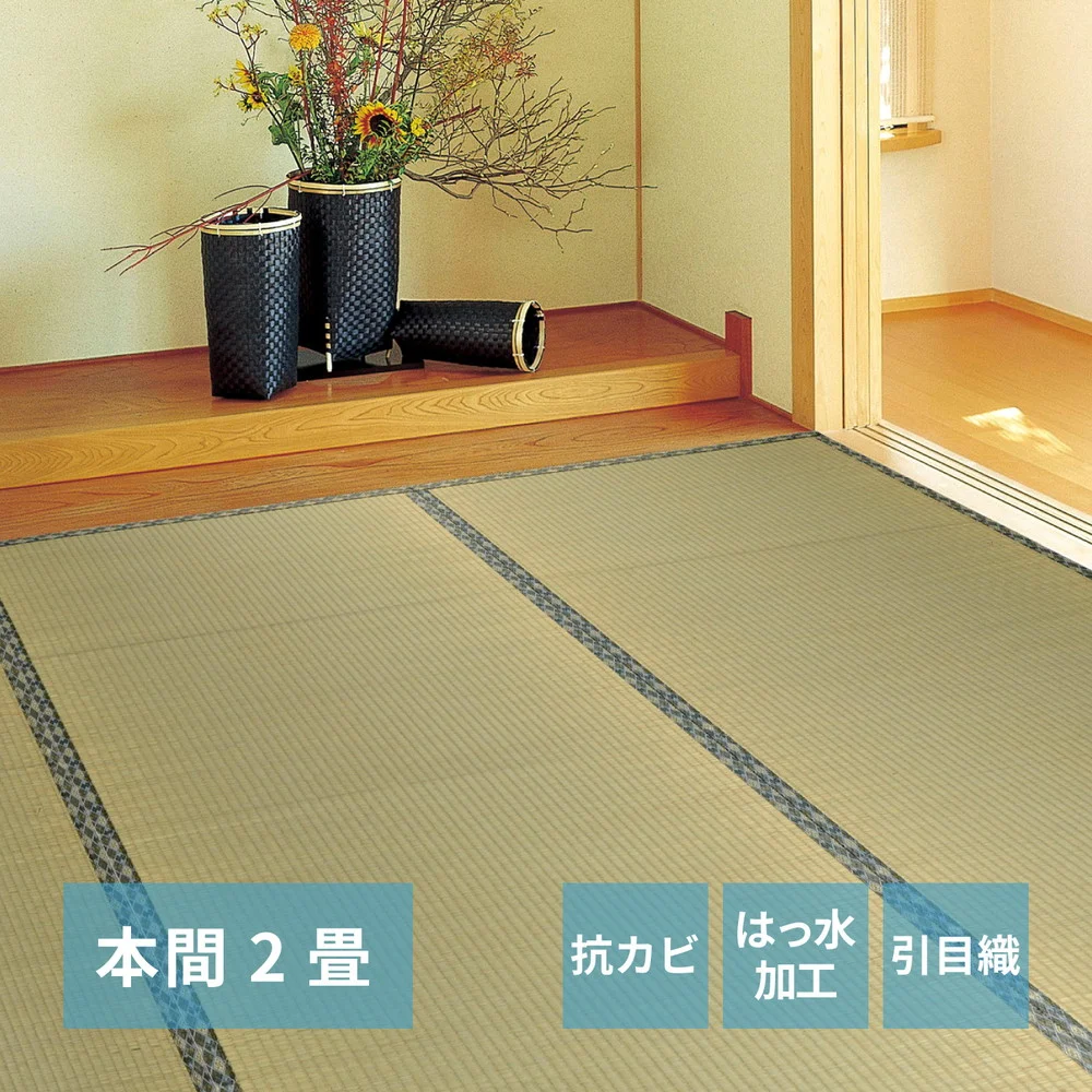 い草カーペット 白馬（はくば） 江戸間 1畳（87×174）