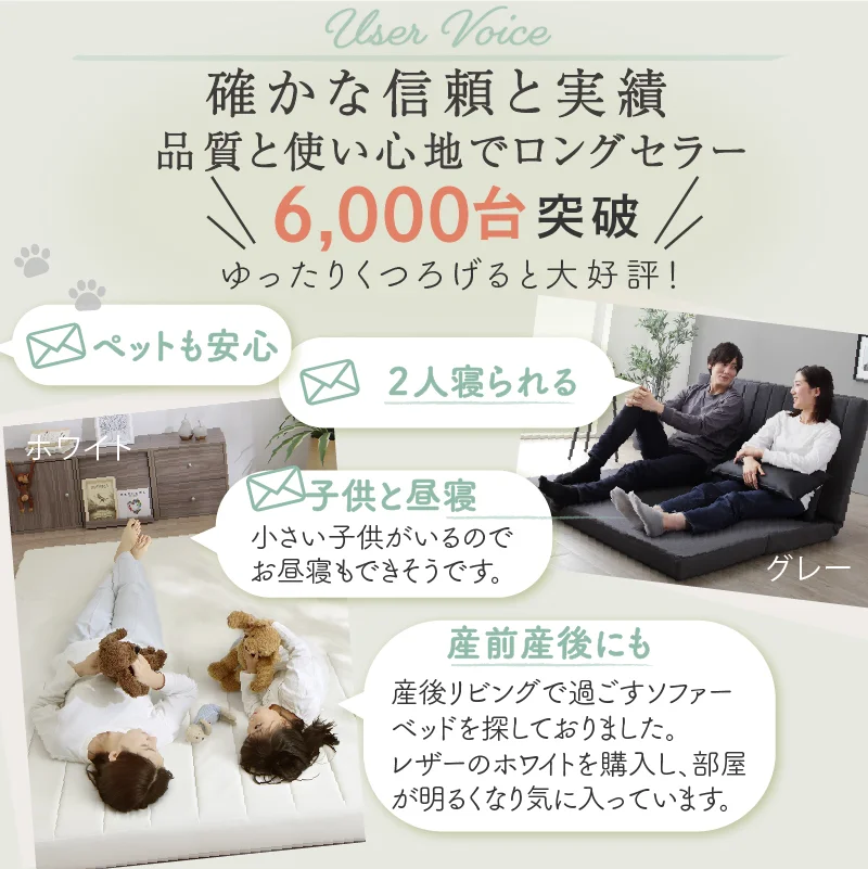 あらゆる生活シーンに寄り添う3wayソファ Coche コチェ 2P 座面カラー ブラウン